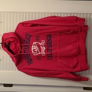 California Manhattan Beach pink hoodie/sweatshirt